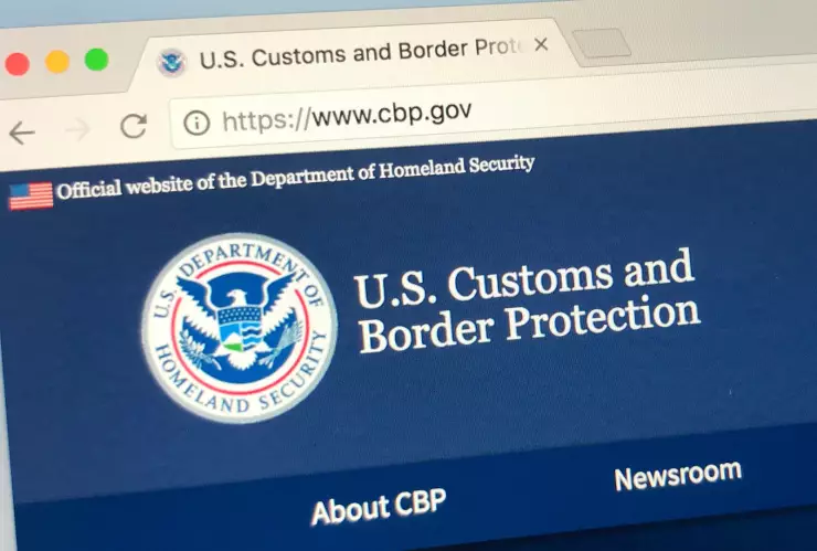 Sitio web de la CBP