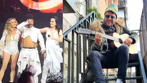 Kalimba llora en concierto