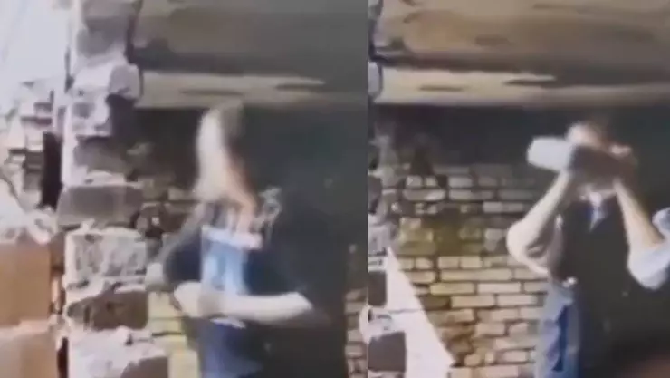 Edificio colapsa y mueren dos niñas