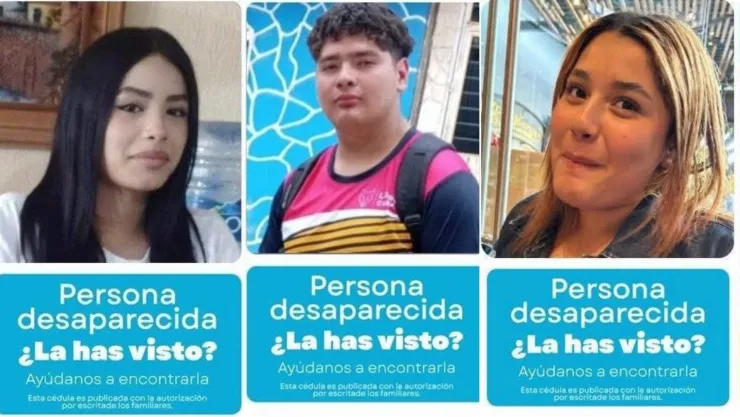 En dos días desaparecen 3 menores de 14 a 17 años en el AMG