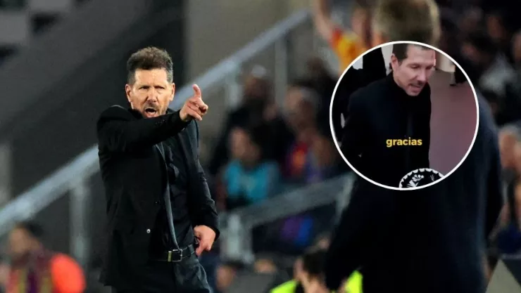 Cholo Simeone le hizo un desaire a un aficionado mexicano