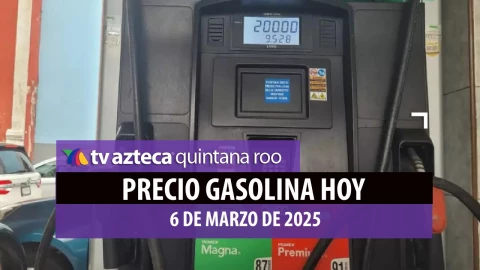 ¿Sigue amentando? Este es el precio de la gasolina hoy 6 de marzo