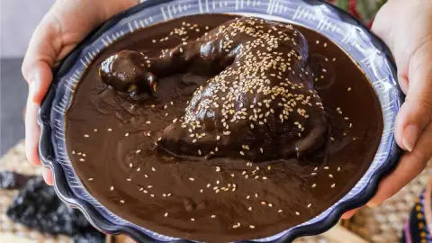 Mole México mochi Japón