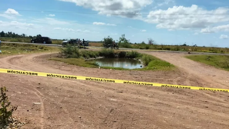 Hombre ahogado en canal de El Progreso Guasave