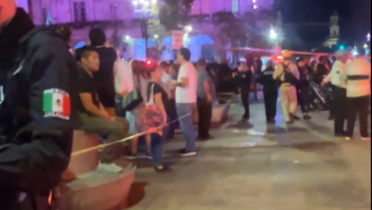 Varias personas fueron atropelladas por una camioneta en la Catedral Metropolitana.