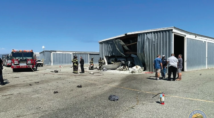 Watsonville California choque aviones muertos