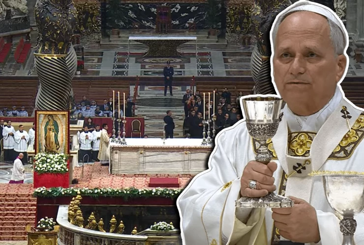 VIDEO_ Así se vivió la Misa Solemne en Honor de la Virgen de Guadalupe en El Vaticano con el Papa León XIV.webp
