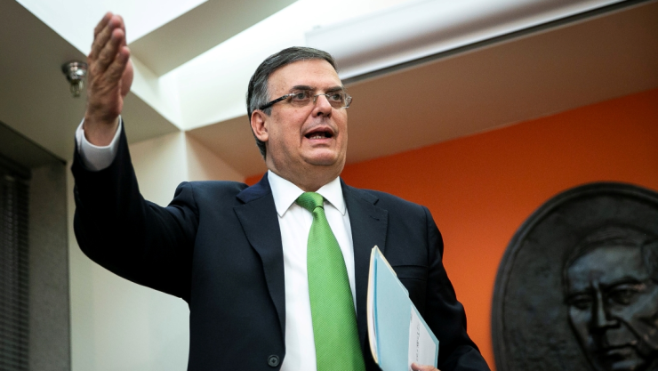 Marcelo Ebrard y el secretario de Estado de EUA, Antony Blinken sostuvieron una llamada telefónica donde hablaron de migración.