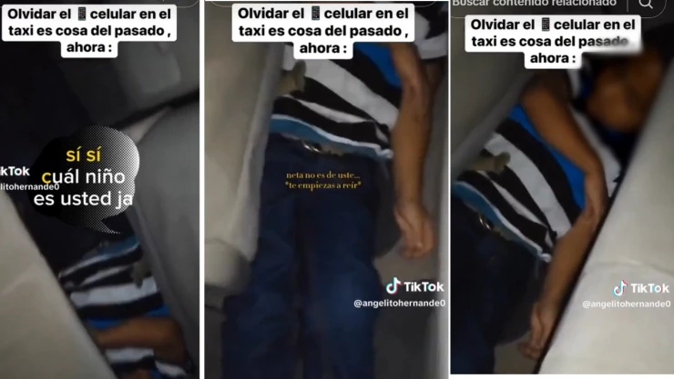 Olvidan al niño en Uber