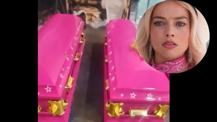Ataúd de Barbie