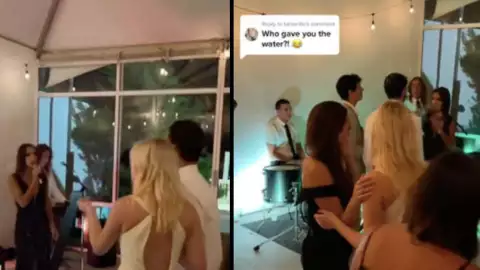 Video Mujer canta en la boda de su ex novio y aprovecha de vengarse