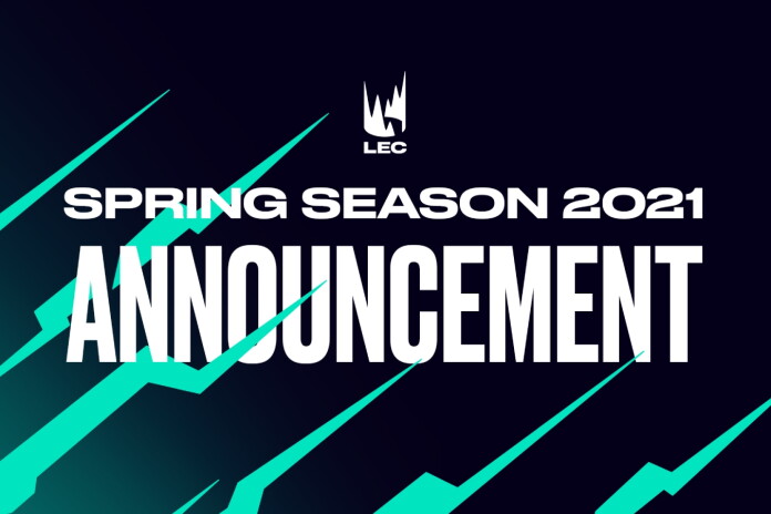 League of Legends LEC anuncia cuando arrancará el Spring Split