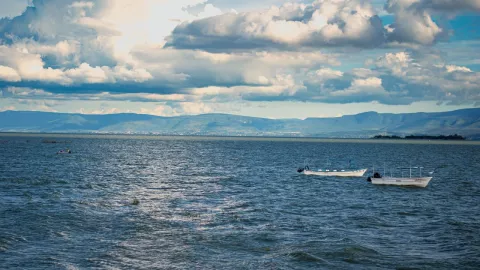 ¿Gran momento para ir? El Lago de Chapala continúa haciendo historia y este es su nivel HOY 25 de octubre
