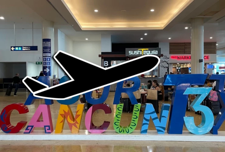 Estos son los vuelos programados en el aeropuerto de Cancún HOY 22 de diciembre de 2025.webp