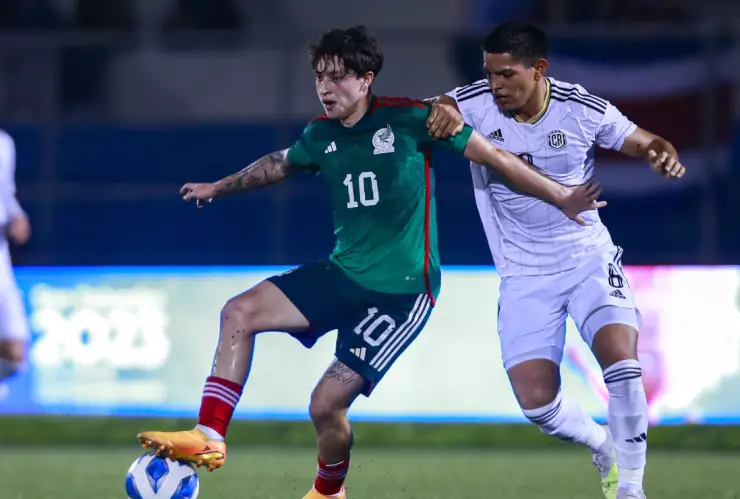 Jordan Carrillo con la Selección Mexicana
