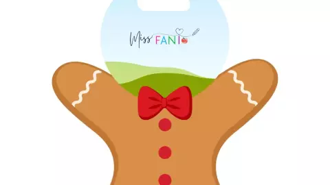 Imagen de galleta Navidad personalizable