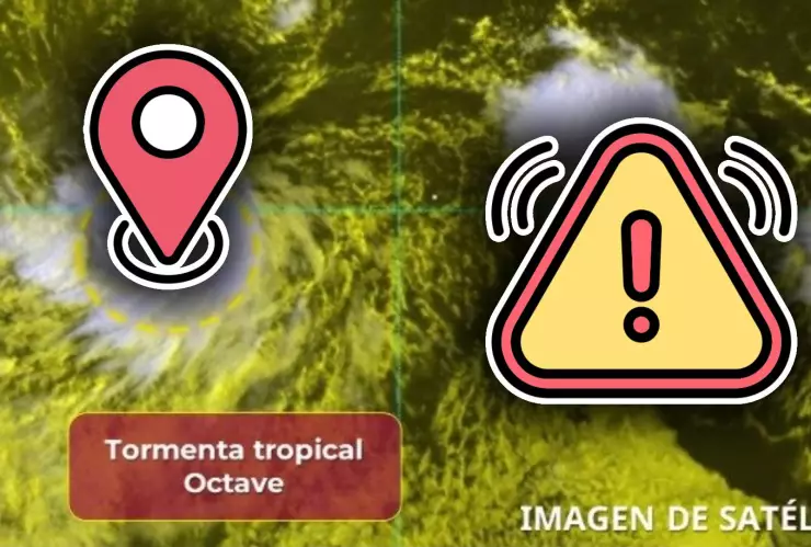 Se forma la Tormenta Tropical ‘Octave’ en el Pacífico: Esta es su ubicación EXACTA hoy 30 de septiembre de 2025