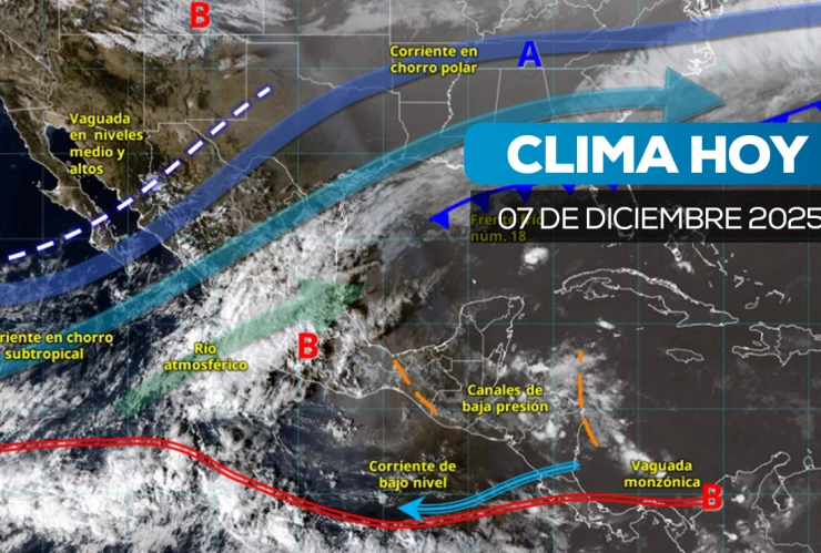 Clima; lluvias puntuales y altas temperaturas en varias regiones de México