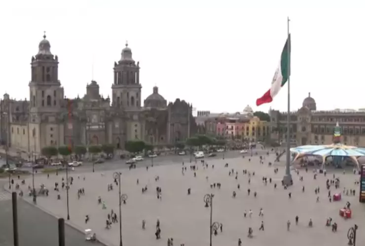 Zócalo CDMX balcón hotel