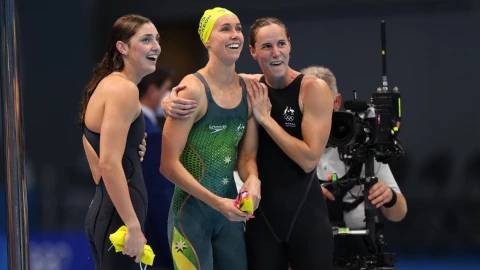 Equipo Femenil de Austalia en Natación