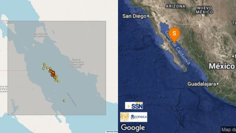 ¿Sabías que hay un enjambre sísmico activo en el Golfo de California?