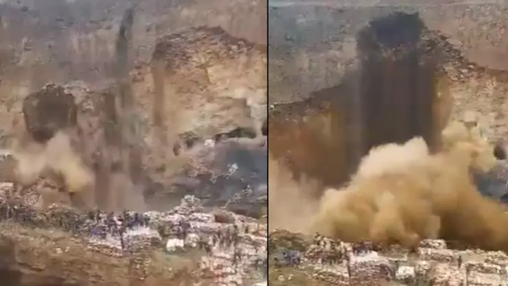 Derrumbe en mina del Congo