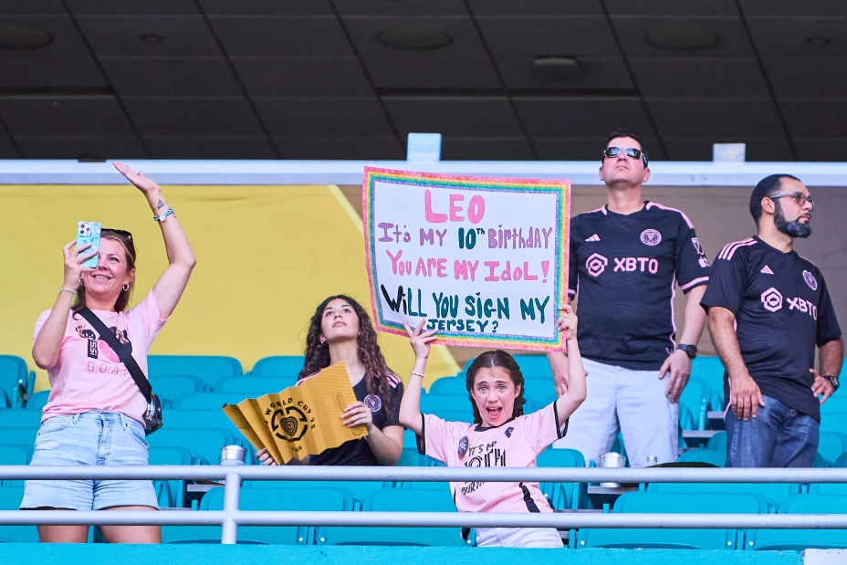 Fans de Lionel Messi, Inter de Miami
