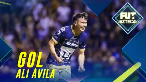 Gol Alí Ávila Pumas vs Puebla Liga BBVA MX Clausura 2025