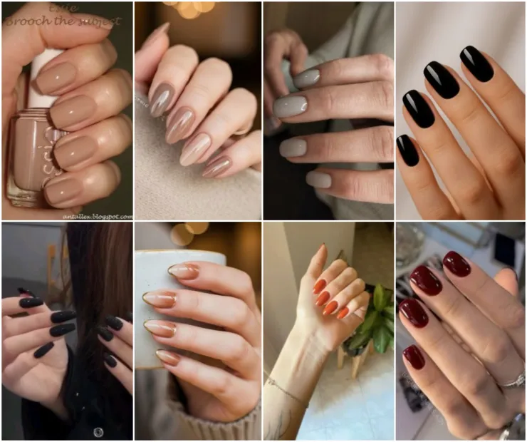 diseño de uñas elegantes sencillas