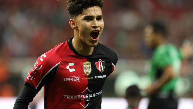 Gol del Atlas, Ángel Márquez abre el marcador