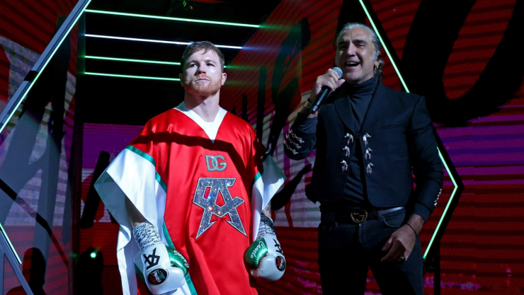 Canelo y Alejandro Fernández