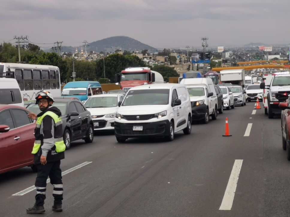 autopista méxico-puebla accidente