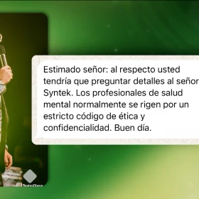 Psiquiatra de Aleks Syntek reacciona a los detalles de su estado de salud