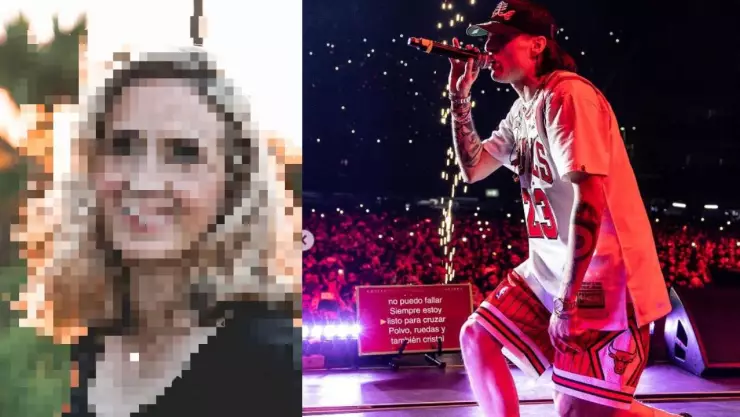 Peso Pluma es acusado de estonudarle a una mujer, FOTO