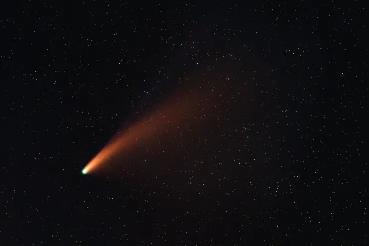 Desde el cometa