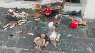 Robo a tienda del Centro de Puebla