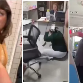 Presuntos excesos con el alcohol: mujer herida por una pedrada, agresión en taquería y video en hospital del IMSS