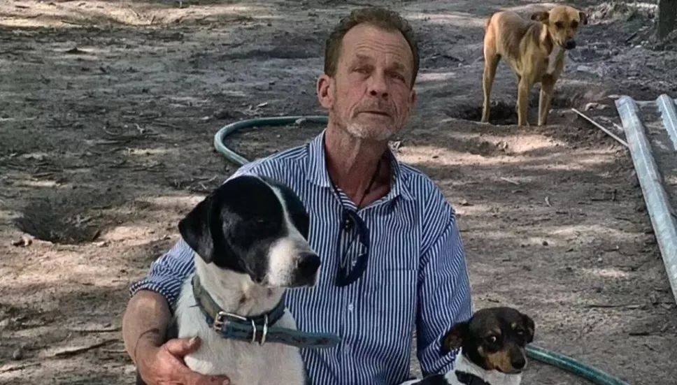 Desaparece fundador de refugio de perritos.jpg
