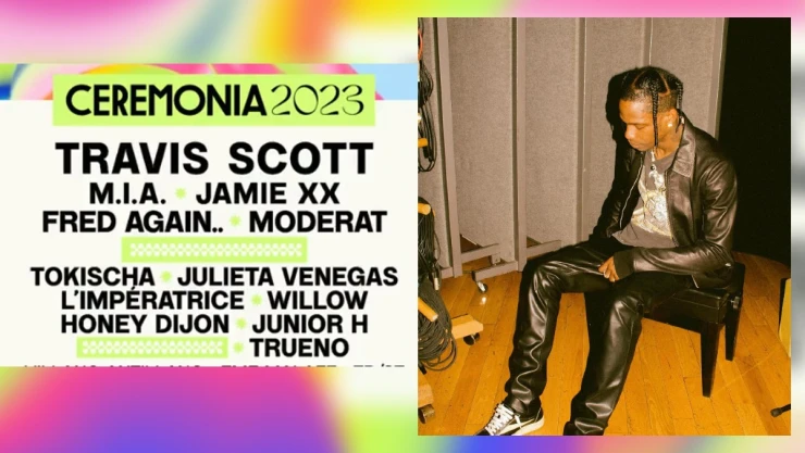 Travis Scott en Festival Ceremonia 2023