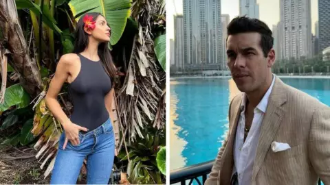 Eiza González y Mario Casas