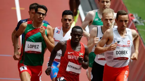 Tonatiú López compite en Tokyo 2020