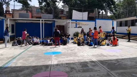 Macro simulacro en la CDMX se vive sin ningún inconveniente