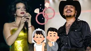 Presunta boda de Christian Nodal y Ángela Aguilar