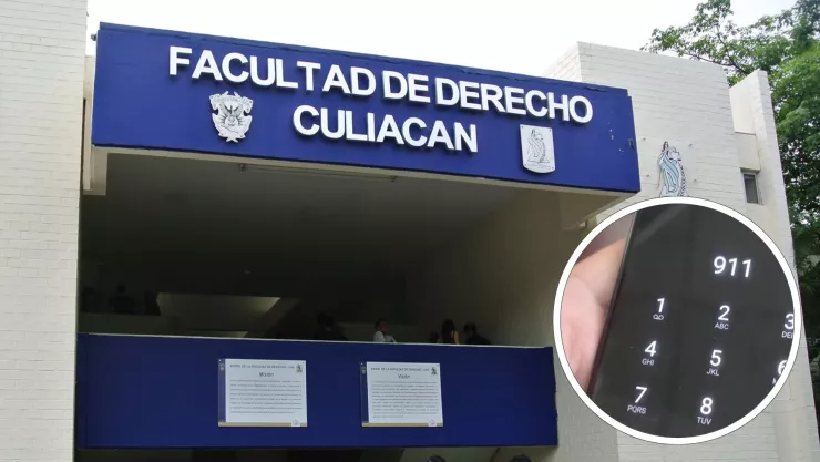 Reportan amenaza de bomba en la facultad de Derecho UAS