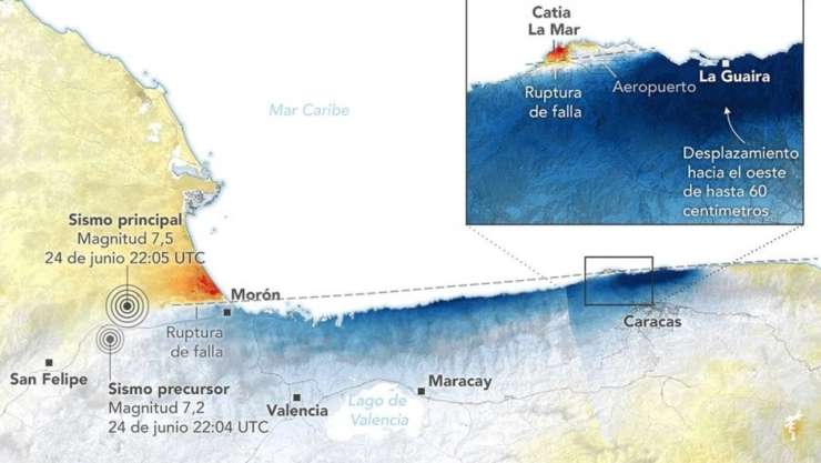 Terremotos de Venezuela movieron la tierra