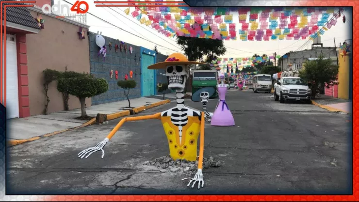 Catrinas gigantes por Día de Muertos