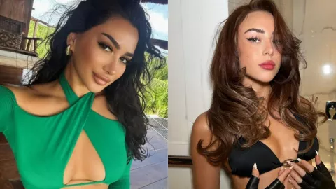 Mujer con quien Peso Pluma engañó a Nicki Nicole.