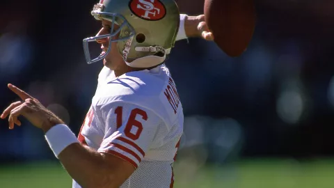Joe Montana con San Francisco 49ers