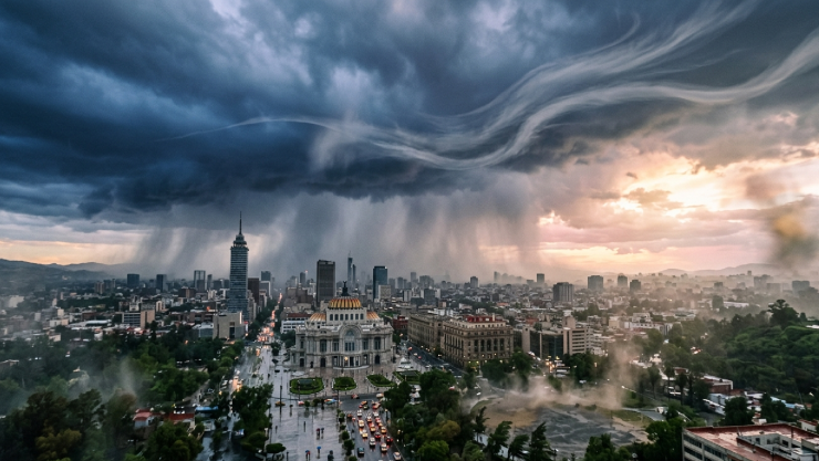 lluvias en CDMX este fin de semana