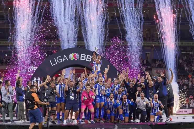 Rayadas celebra el título del Clausura 2024